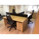 Rayleigh Panel End 800mm Deep Straight Office Desk